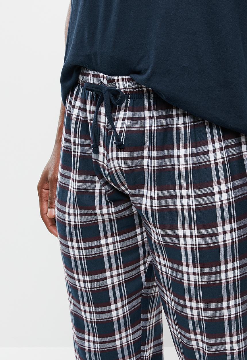 Brave Soul - Karl sleep set - navy & burgundy