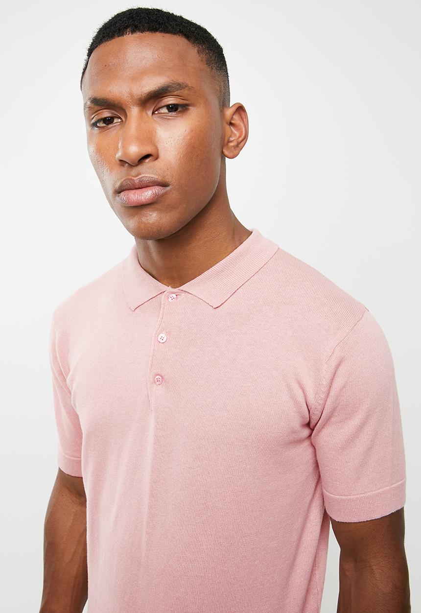 Brave Soul - Columbush short sleeve tee - pink