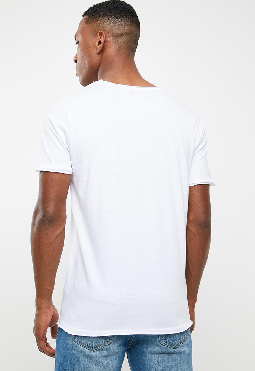 Brave Soul - Fresher short sleeve tee - white