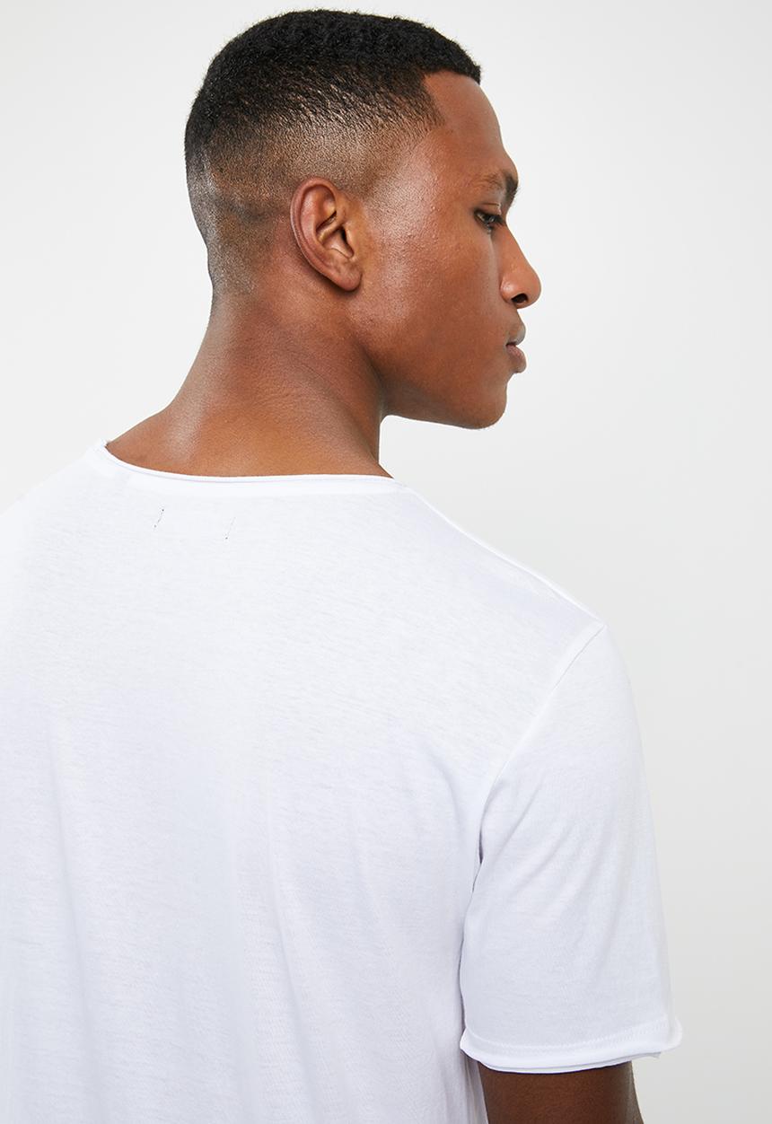 Brave Soul - Fresher short sleeve tee - white