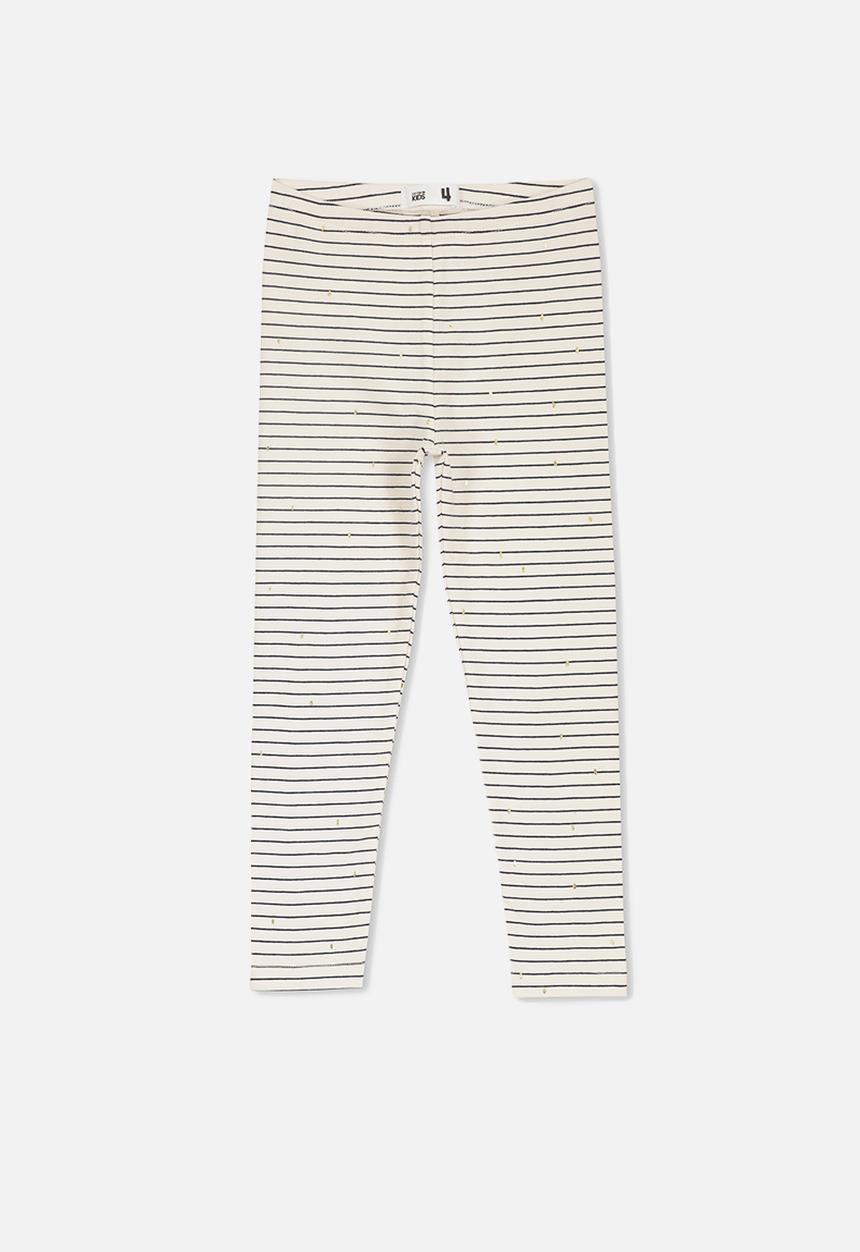 Cotton On - Huggie tights - cream & black