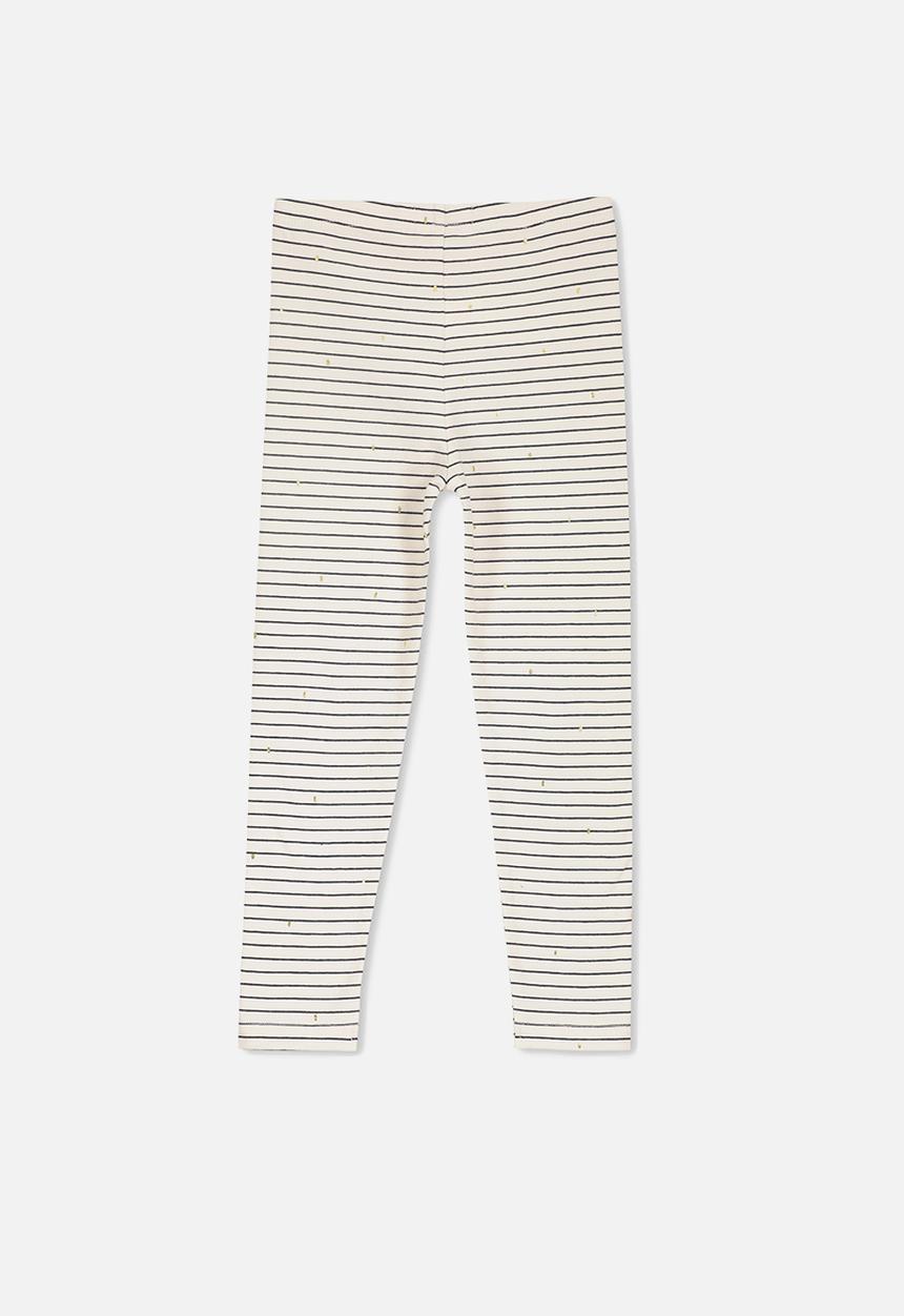 Cotton On - Huggie tights - cream & black