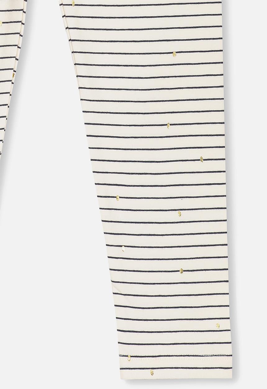 Cotton On - Huggie tights - cream & black