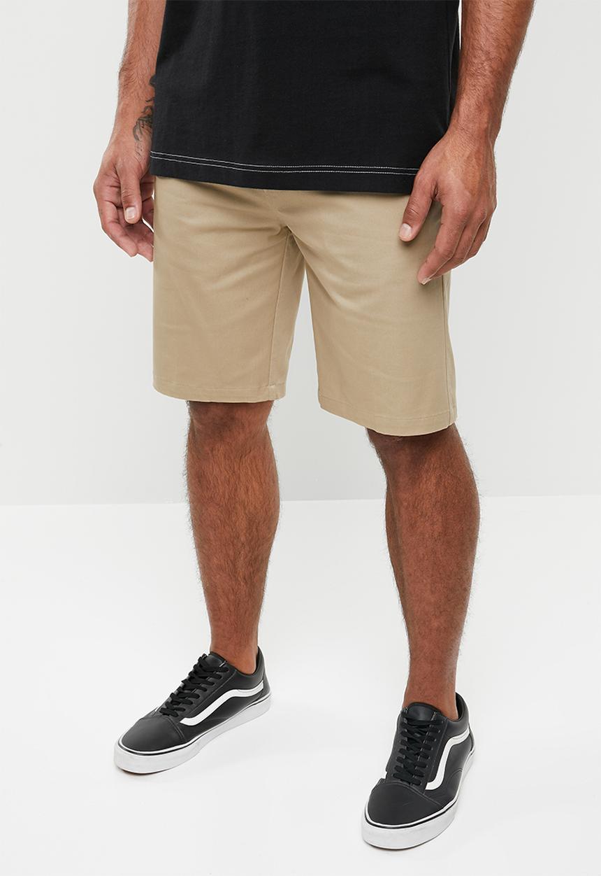 Hurley - One and only strench chino 21" short - khaki