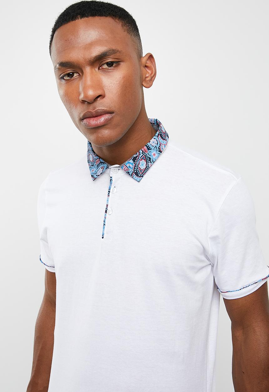 Brave Soul - Croston short sleeve tee - white