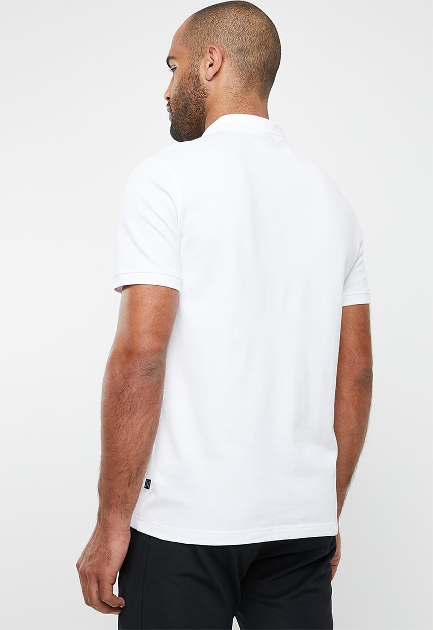 PUMA - Ess pique polo - white