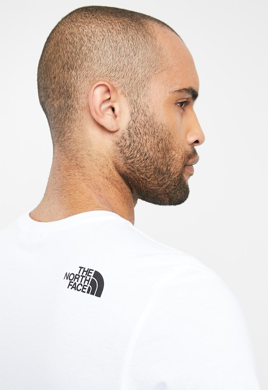 The North Face - Short sleeve nse tee - white & black