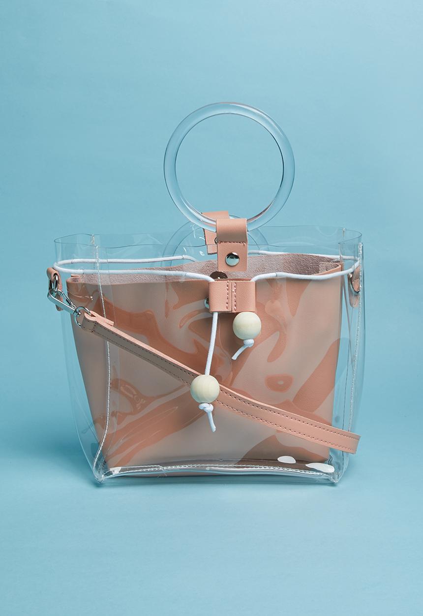Superbalist - Ring detail bag - pink