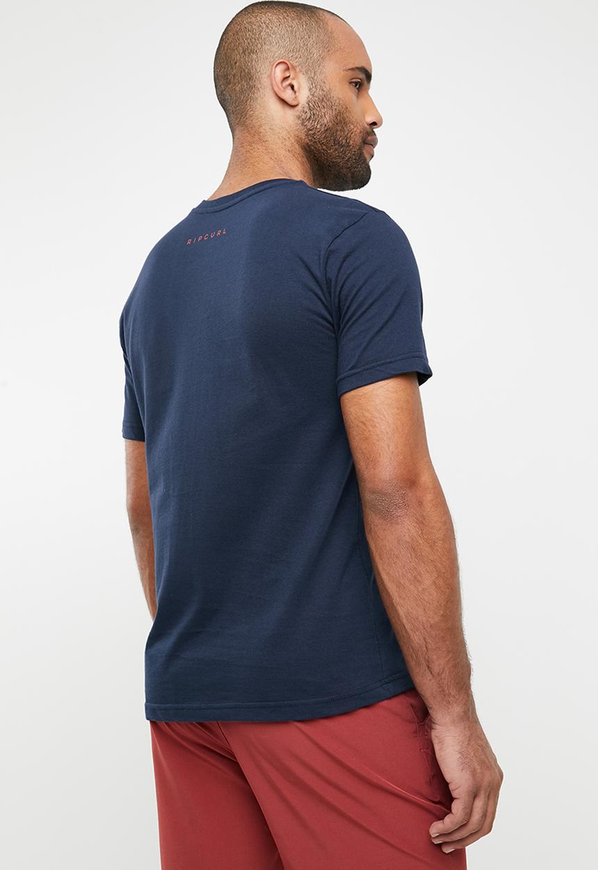 Rip Curl - Topography short sleeve tee - navy