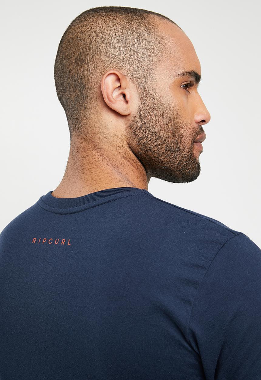 Rip Curl - Topography short sleeve tee - navy