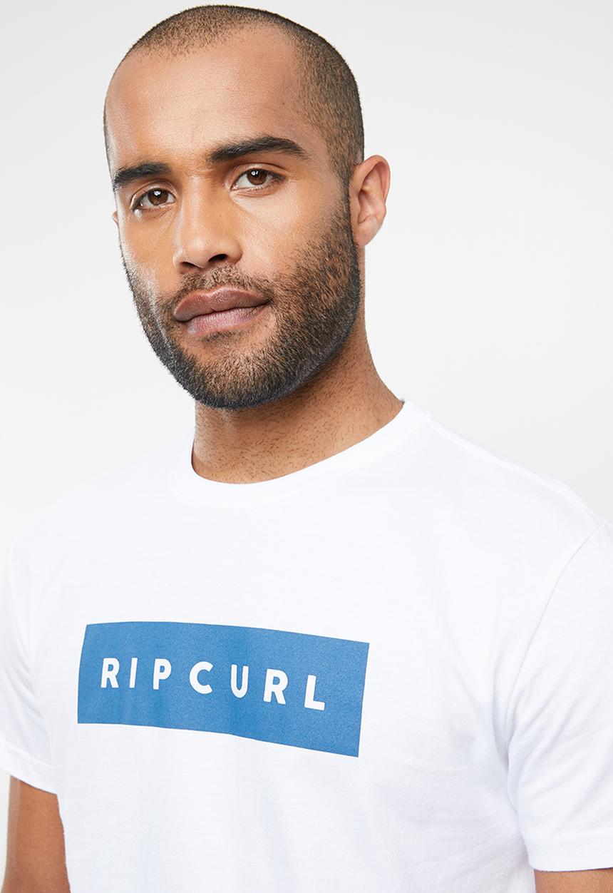 Rip Curl - Boxed rip short sleeve tee - white