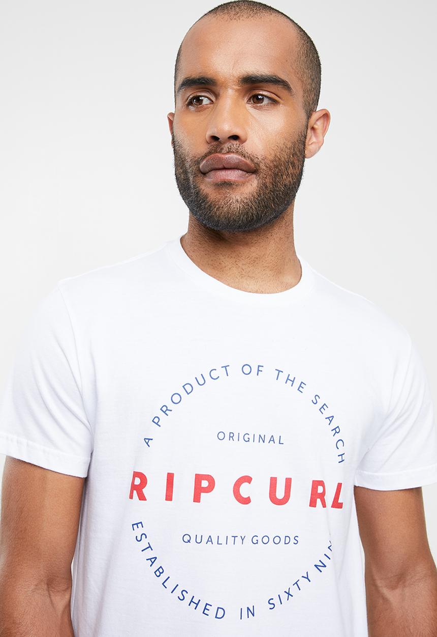 Rip Curl - Mission short sleeve tee - white