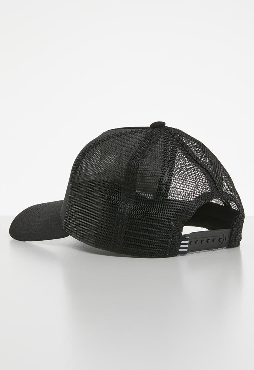 adidas Originals - Af trucker trefoil cap - black