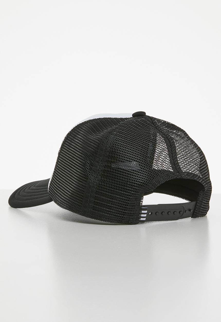 adidas Originals - Foam trucker cap - black & white