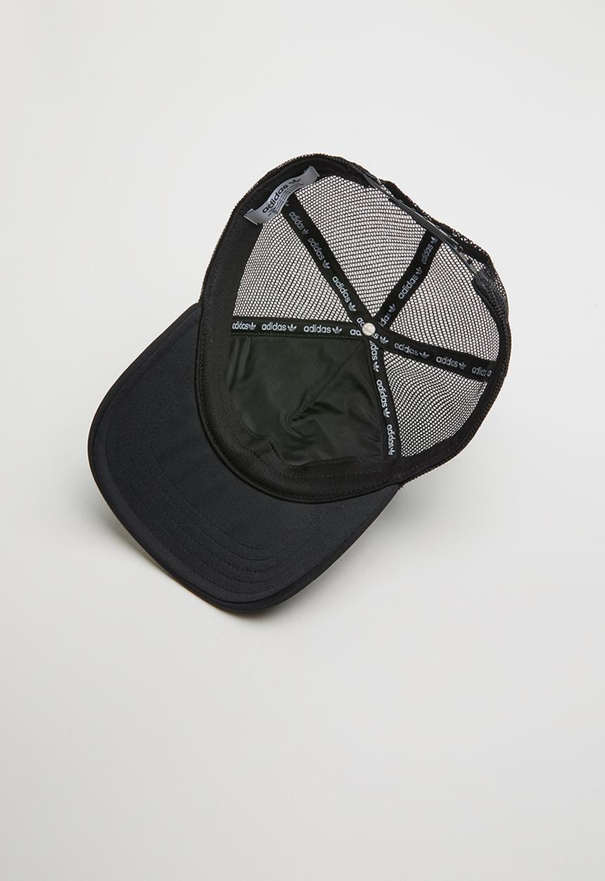 adidas Originals - Foam trucker cap - black & white
