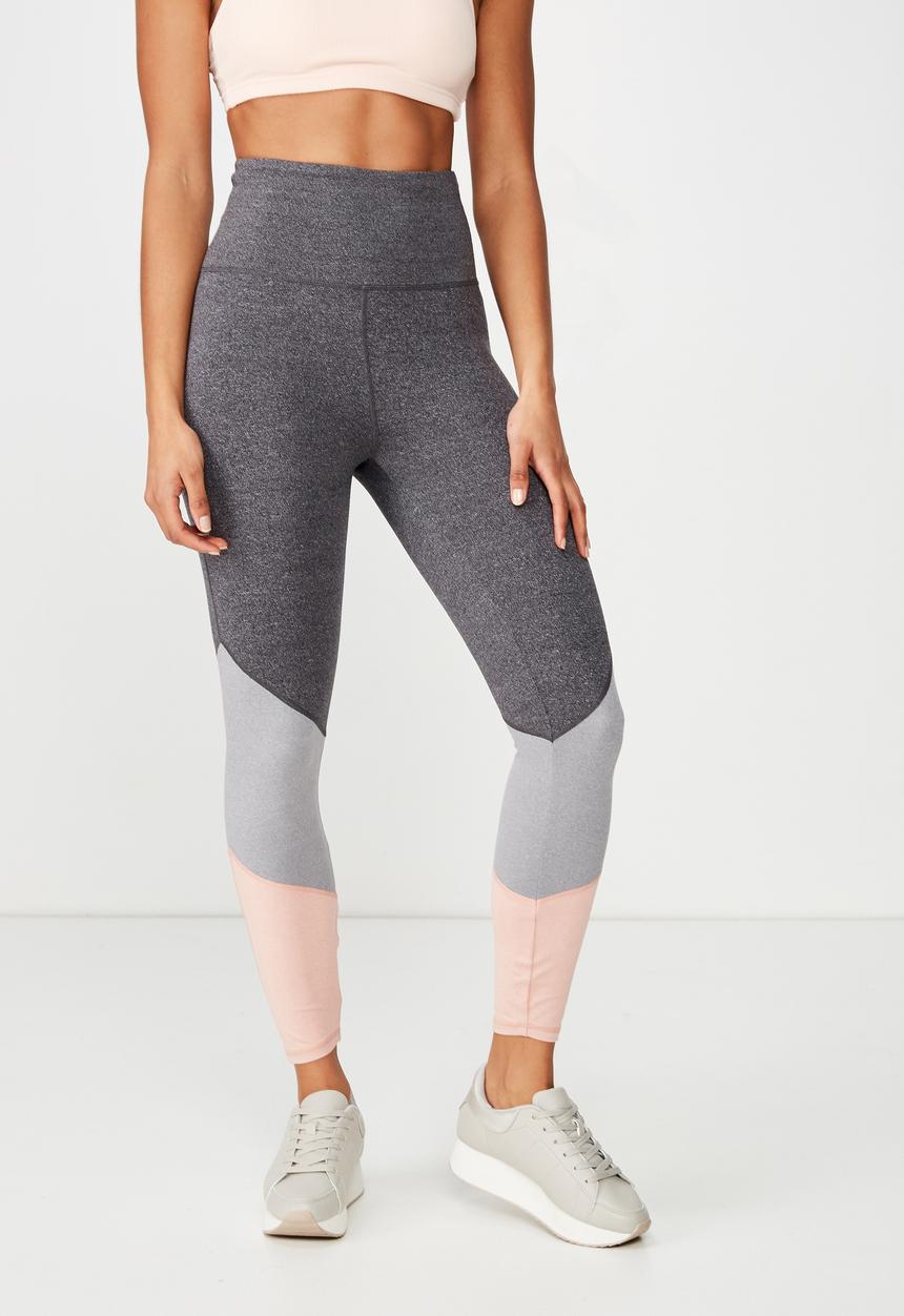 Cotton On - So soft marle 7/8 tight  - grey