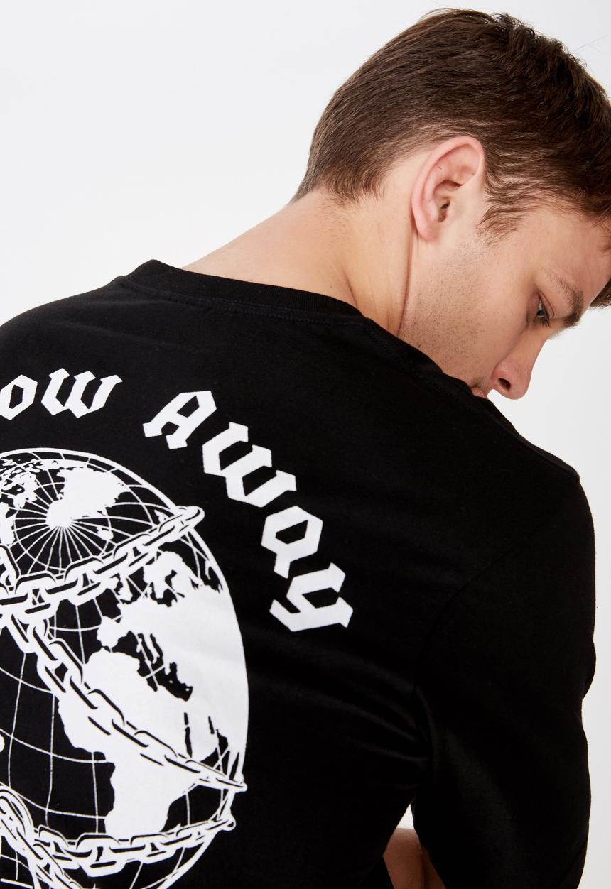 Cotton On - Tbar art short sleeve tee - black