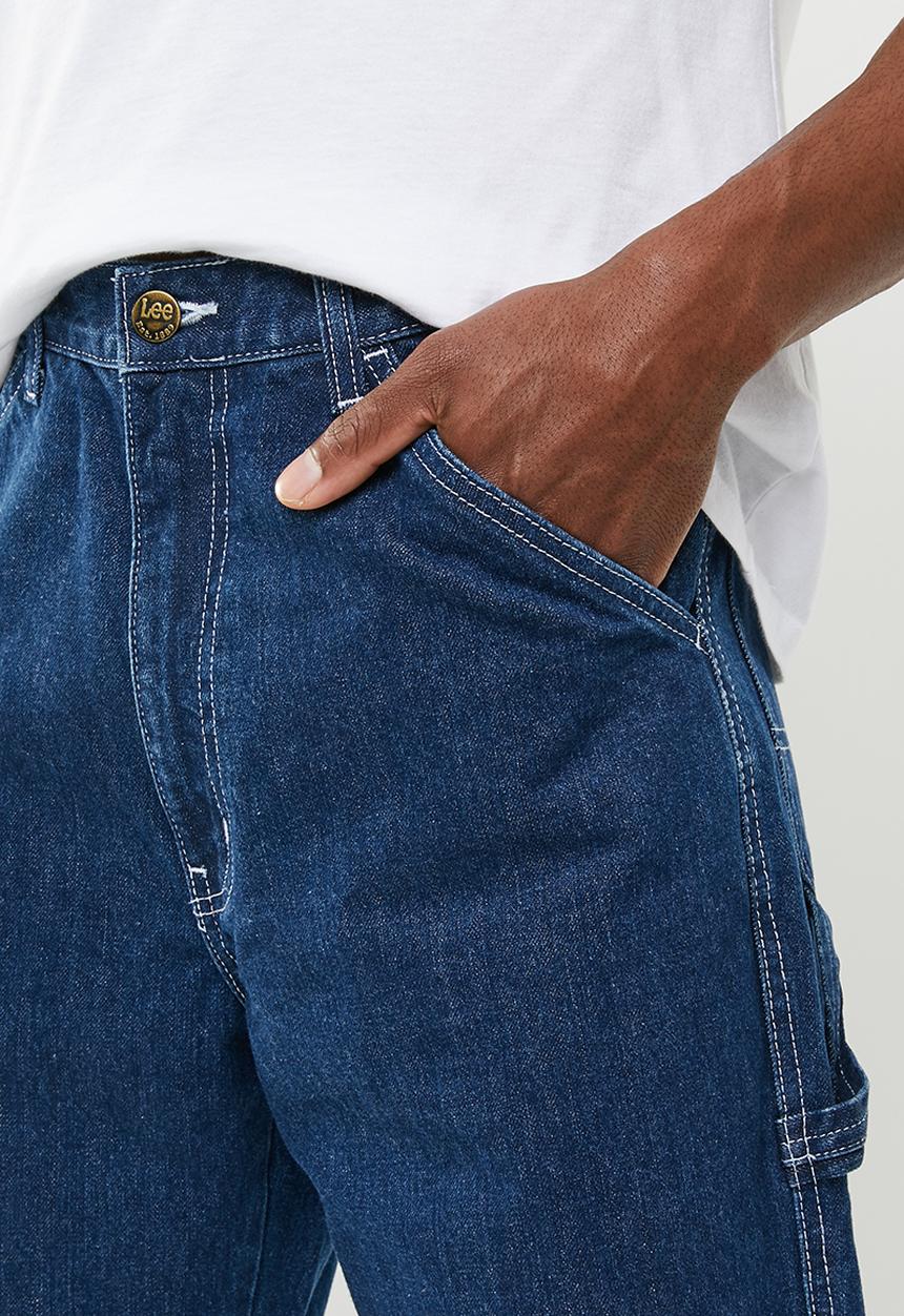 Lee  - Boss of the road relaxed fit carpenter jeans - blue