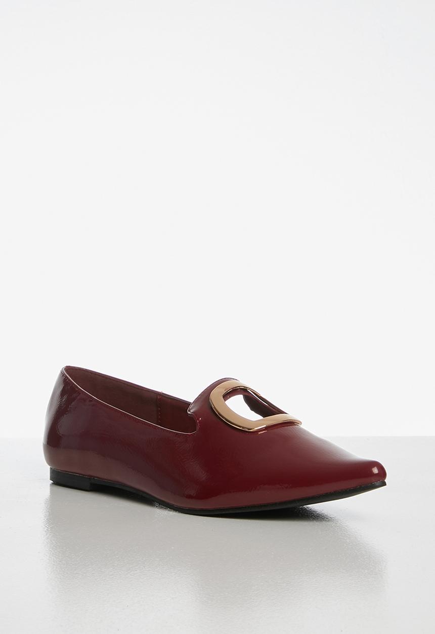Superbalist - Donna patent pump - burgundy