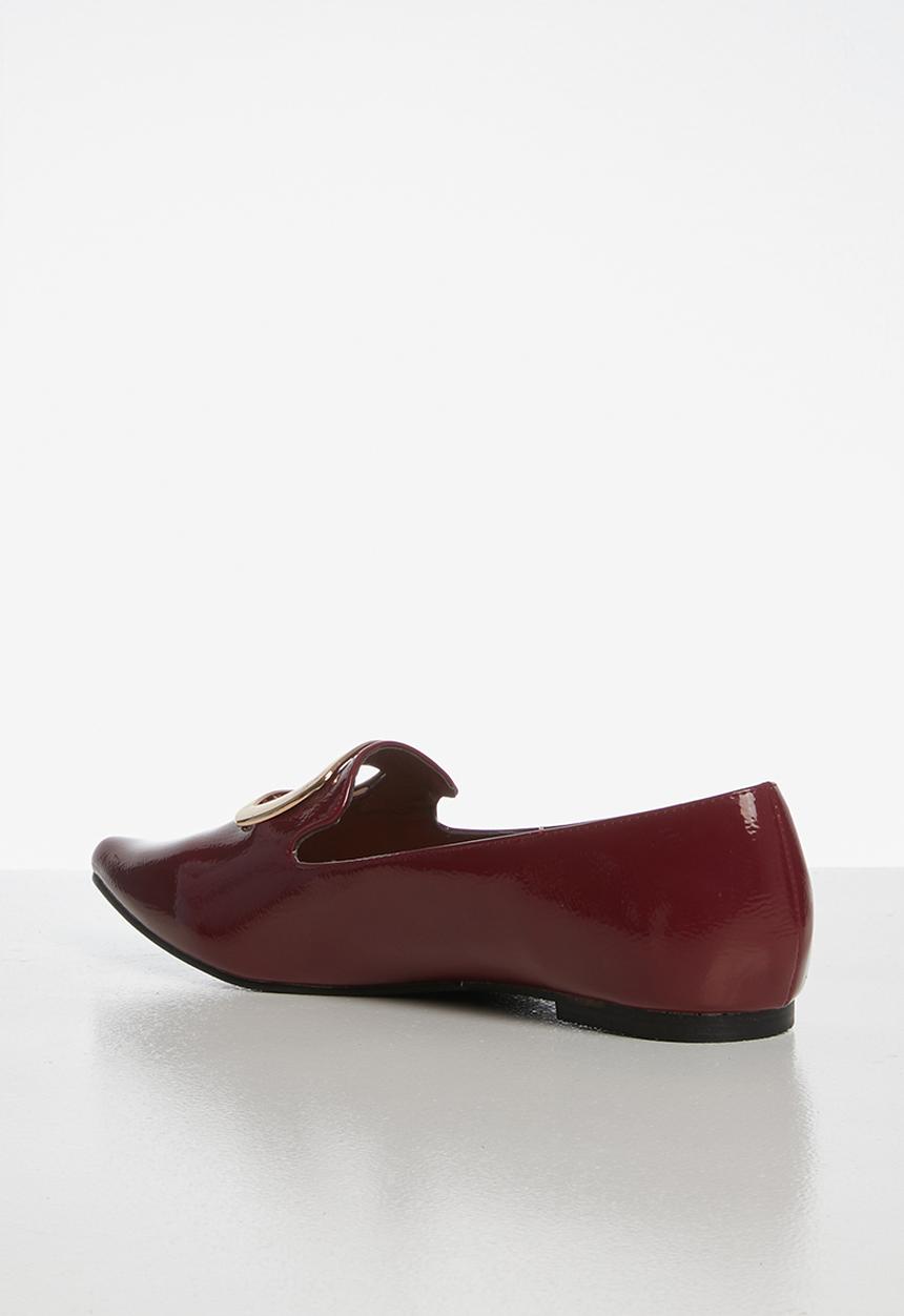 Superbalist - Donna patent pump - burgundy