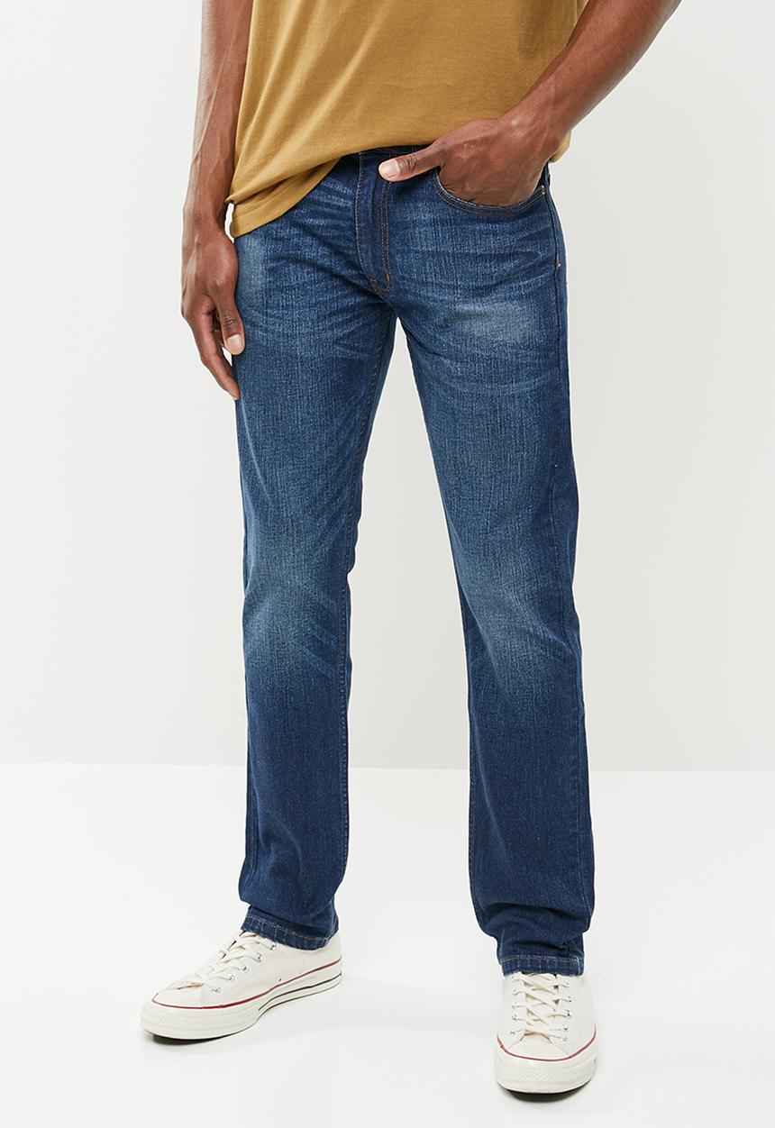 Lee  - Detroit regular slim fit stretch jeans - blue