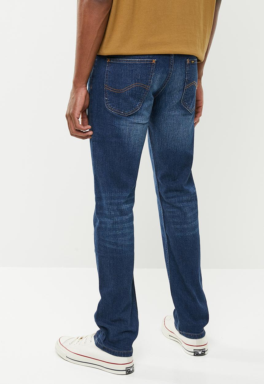 Lee  - Detroit regular slim fit stretch jeans - blue