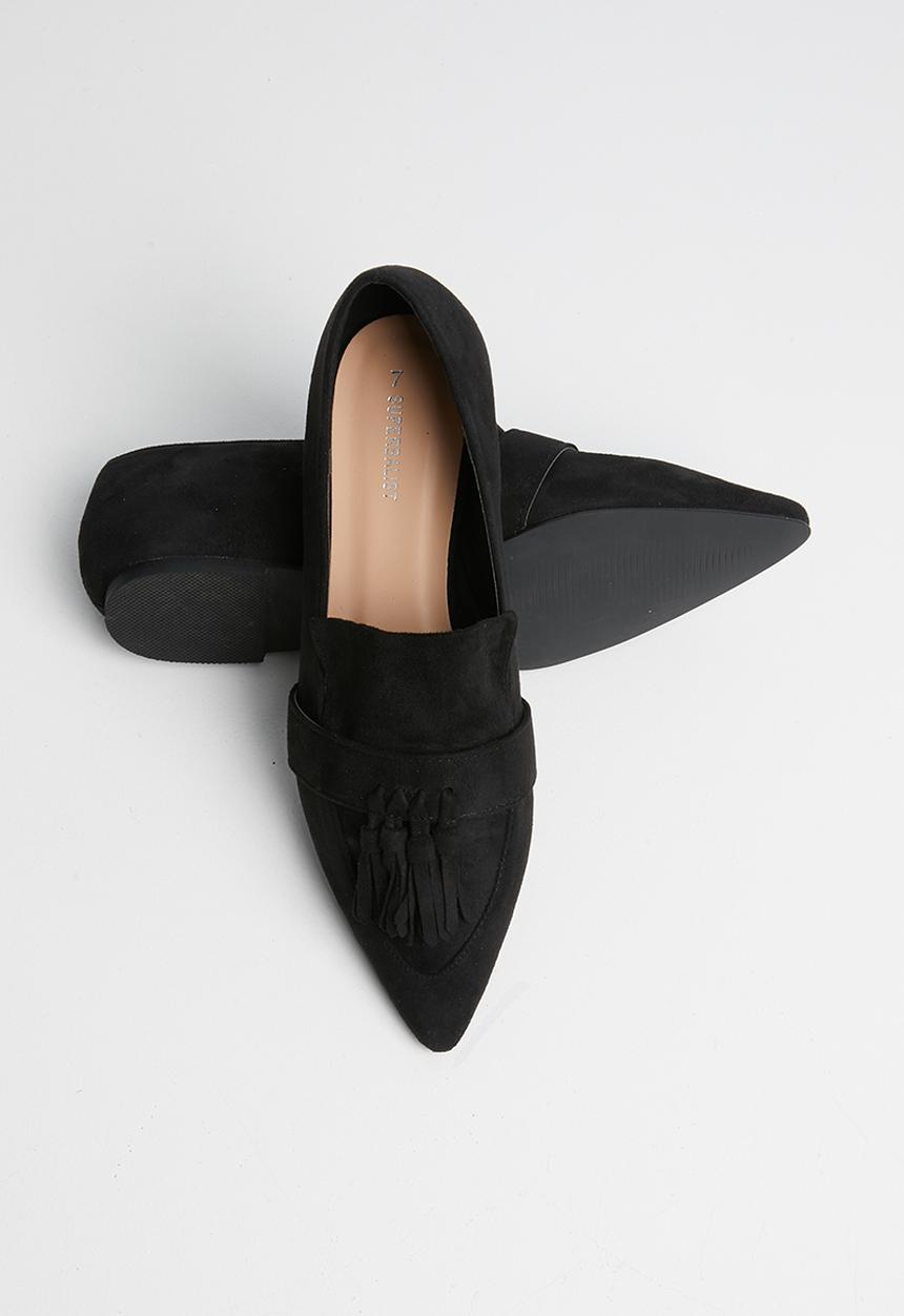 Superbalist - Gemma tassel loafer - black