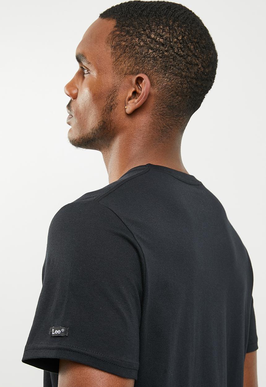 Lee  - Logo printed tee - black