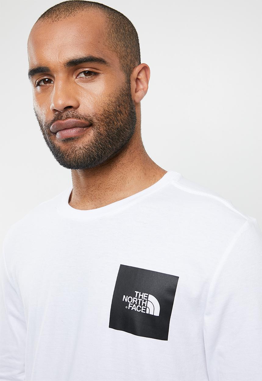 The North Face - Long sleeve fine tee - white