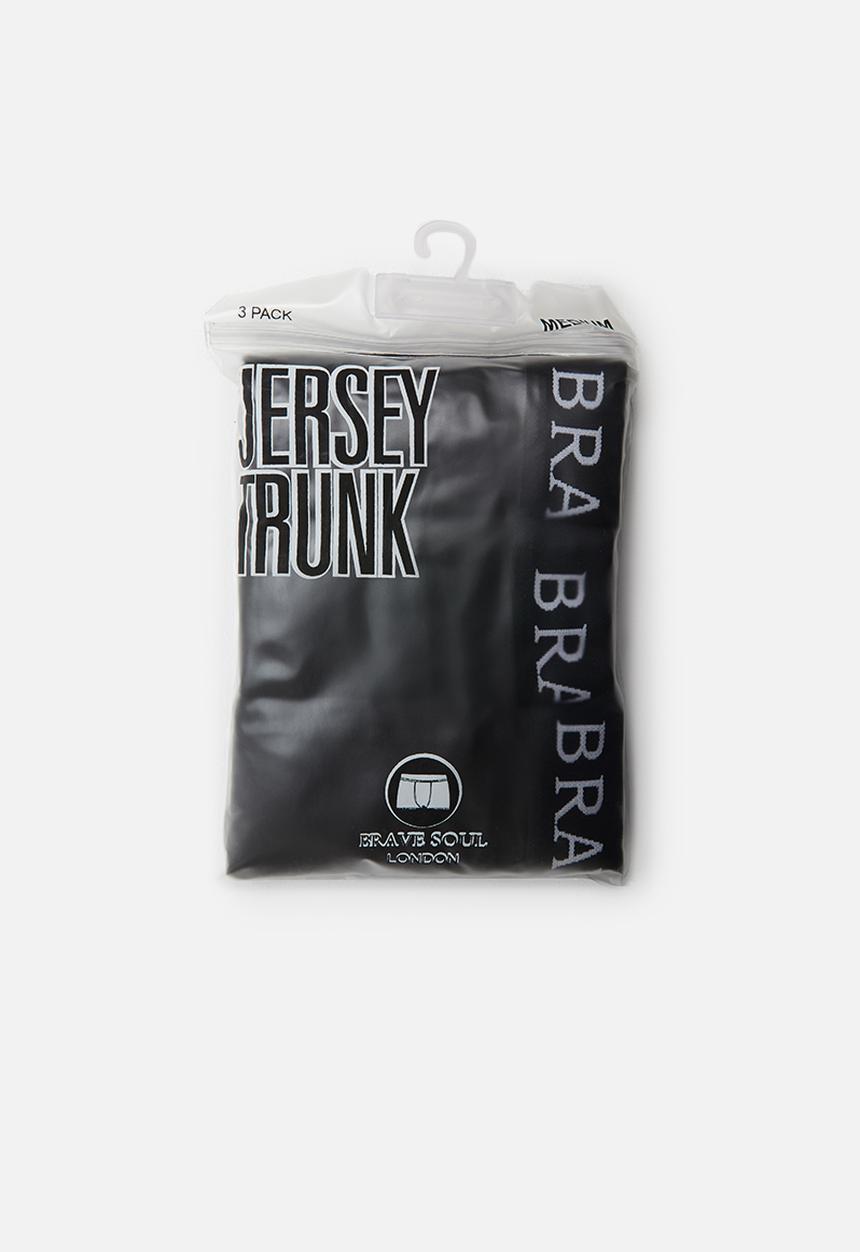 Brave Soul - Luke boxers 3pk- black