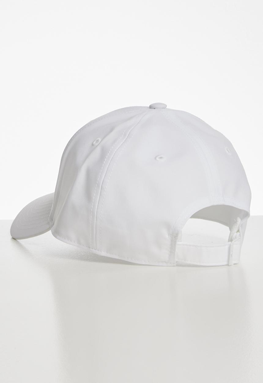 adidas Performance - 6 panel lightweight embroidered cap - white