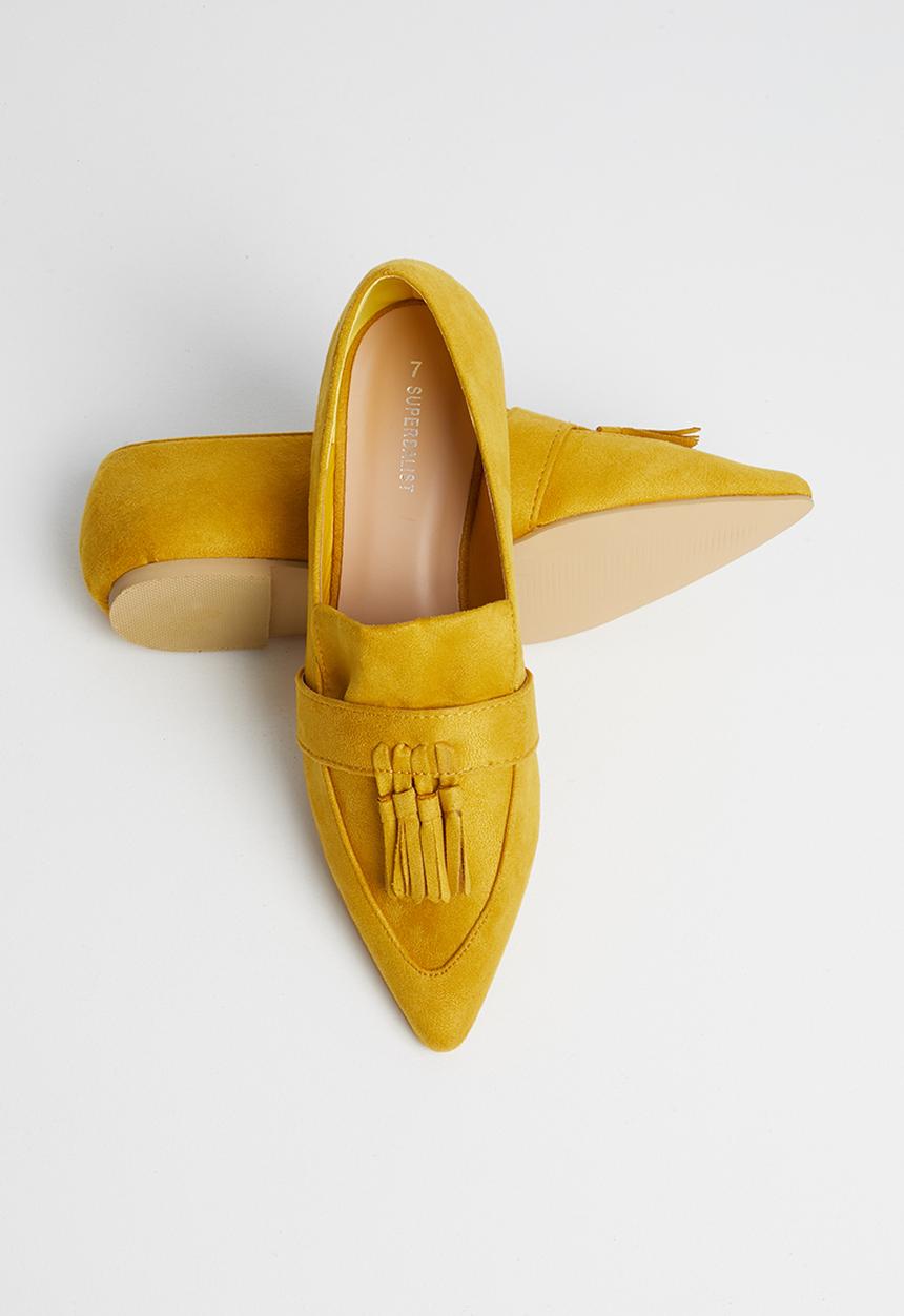 Superbalist - Gemma tassel loafer - yellow