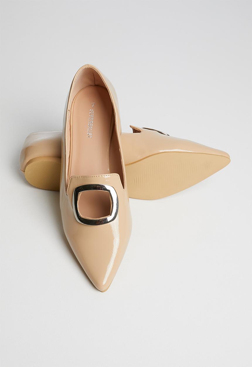 Superbalist - Donna patent pump - neutral