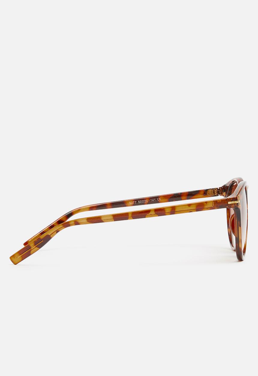 Superbalist - Vintage round lens sunglasses - brown