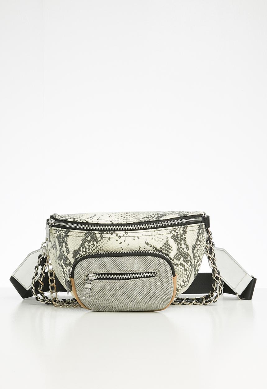 Steve Madden - Bsummit  waist bag -  cream & grey