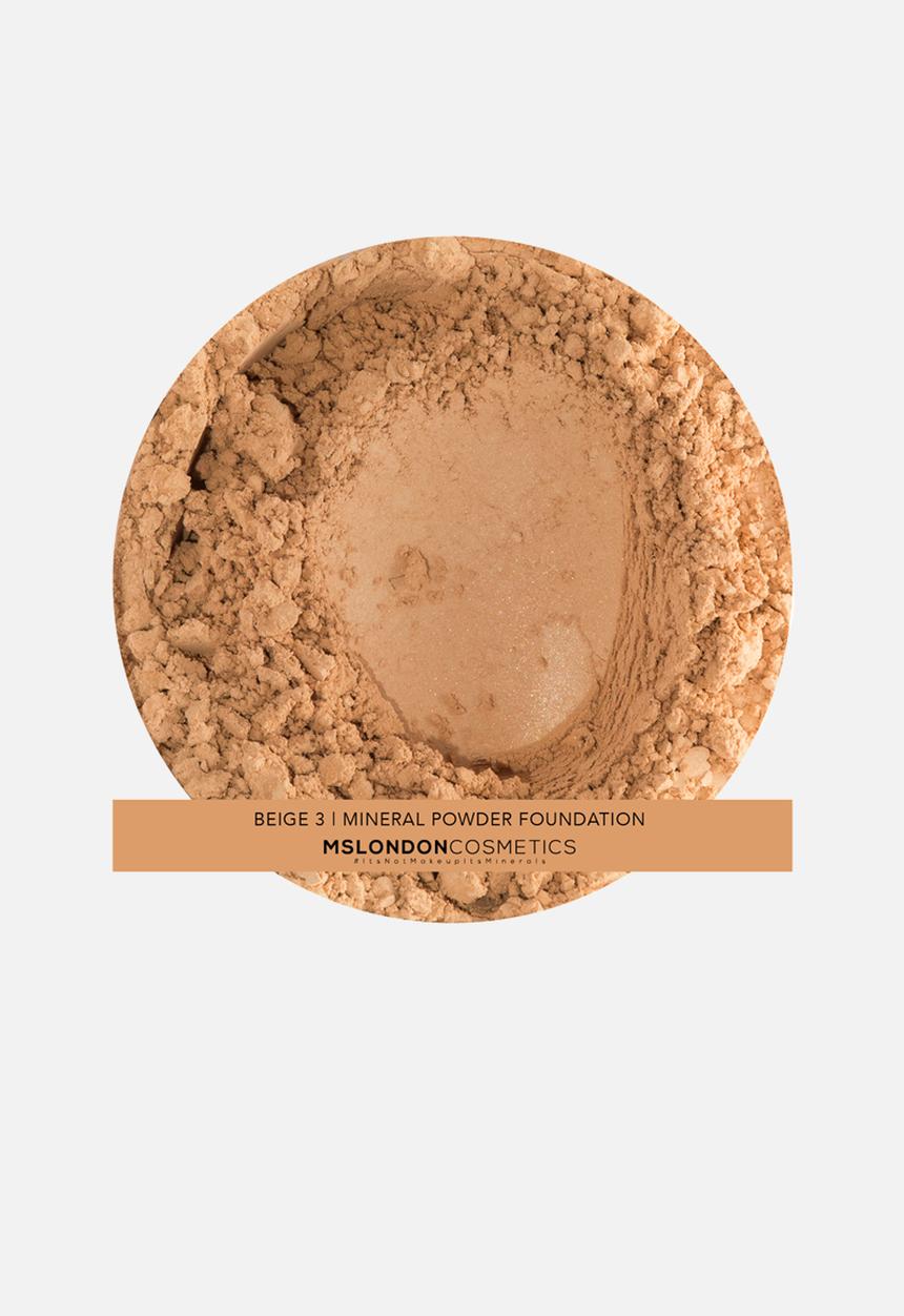 MSLONDON - Mineral Powder Foundation - Beige 3
