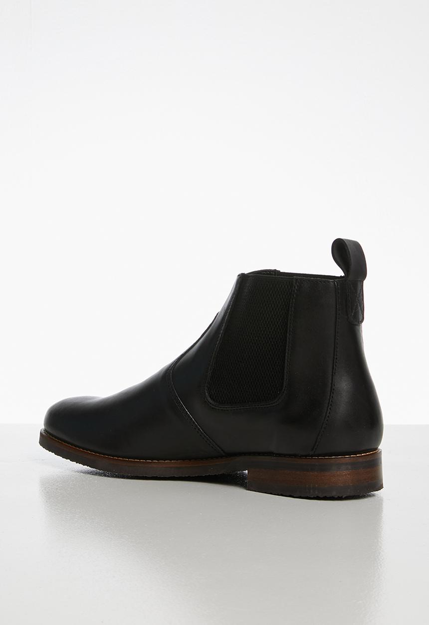 Superbalist - Luke leather chelsea boot - black