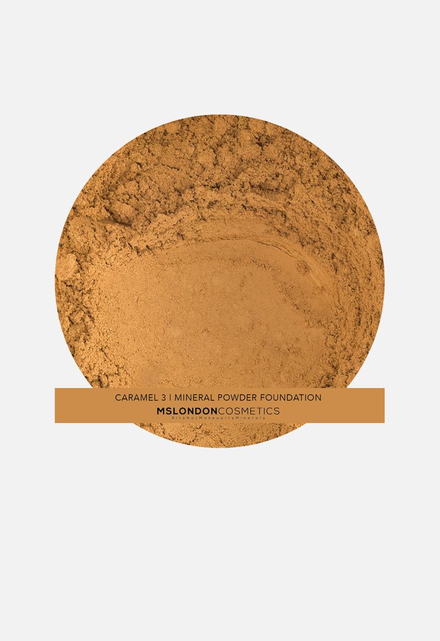 MSLONDON - Mineral Powder Foundation - Caramel 3