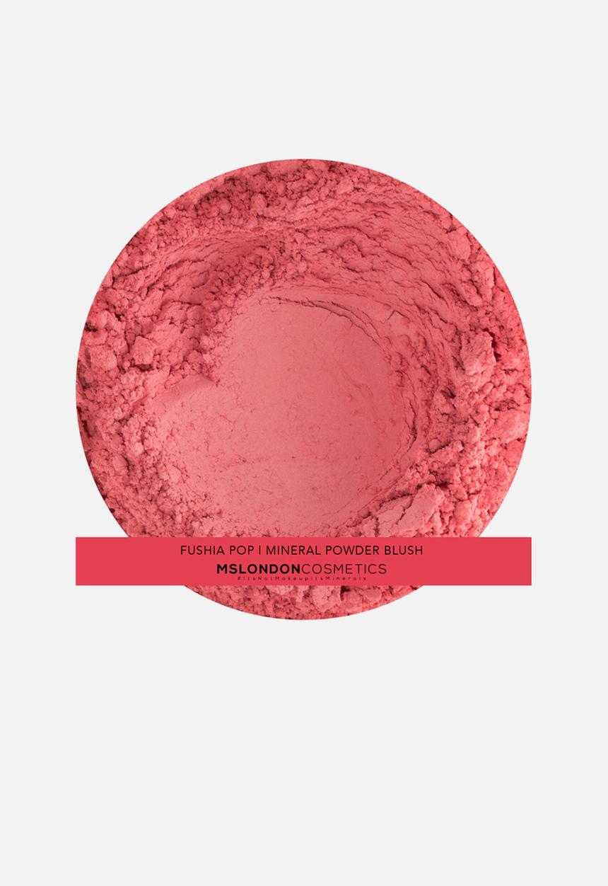 MSLONDON - Mineralized Powder Blush - Fuchsia Pop