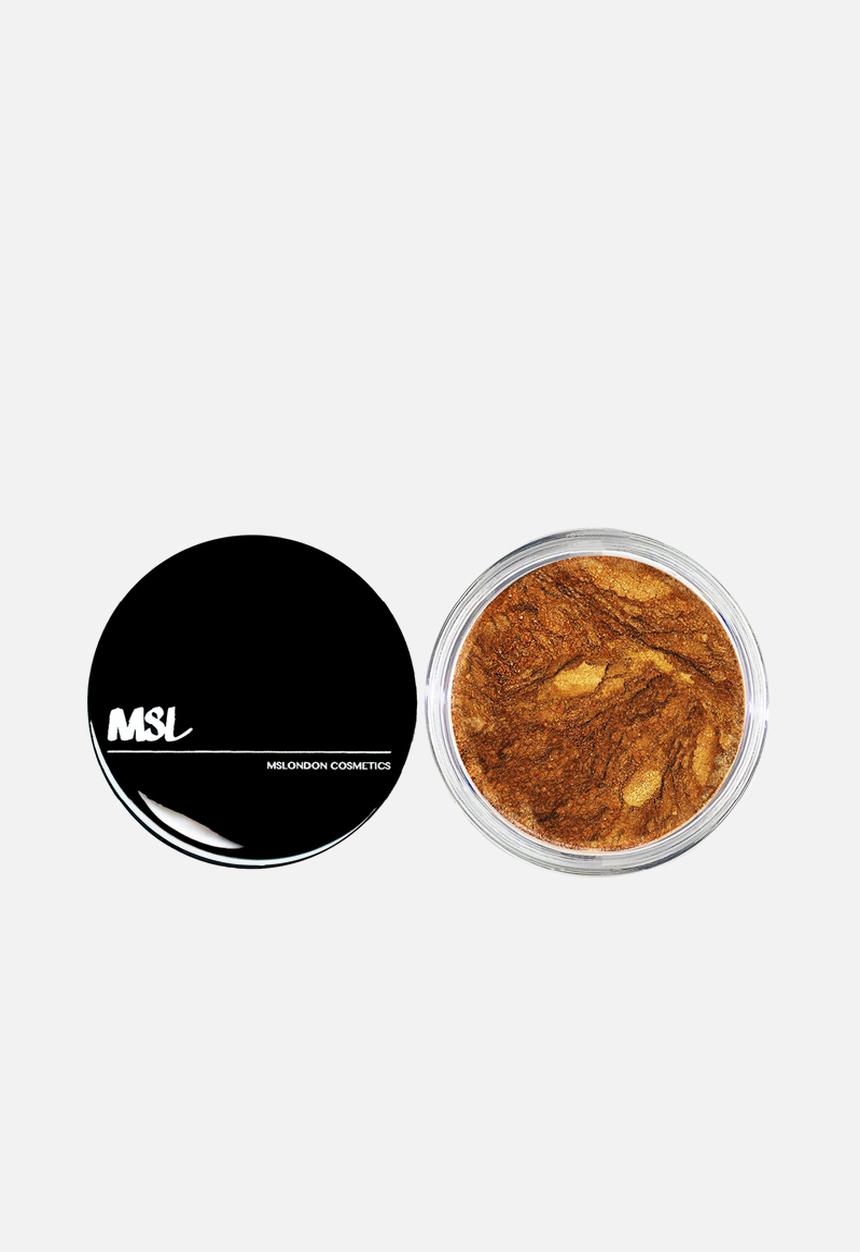 MSLONDON - Mineral Powder Highilghter - Copper Gold