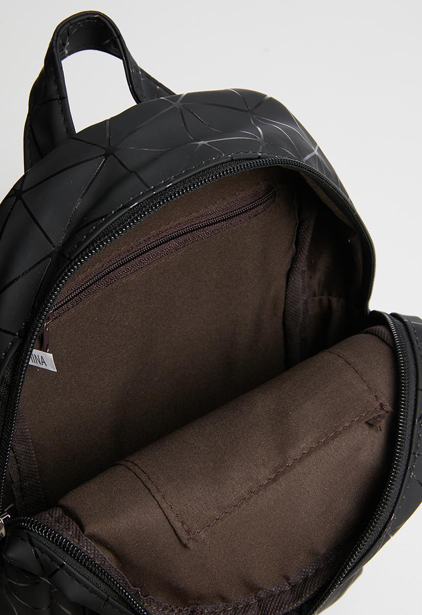 Pop Candy - Geometric backpack - black