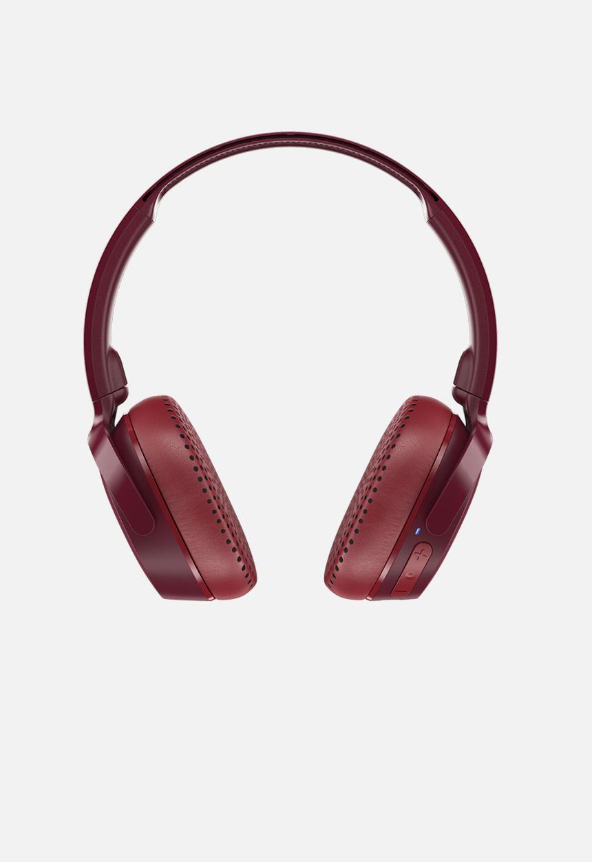 Skullcandy - Riff wireless headphones - burgundy