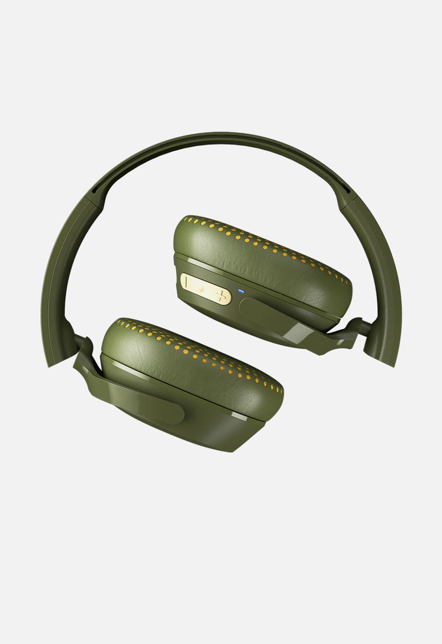 Skullcandy - Riff wireless headphones - Olive Moss