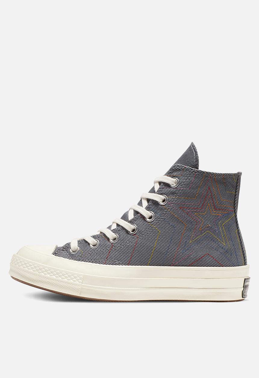Converse - Chuck 70 rainbow - black/cool grey/egret