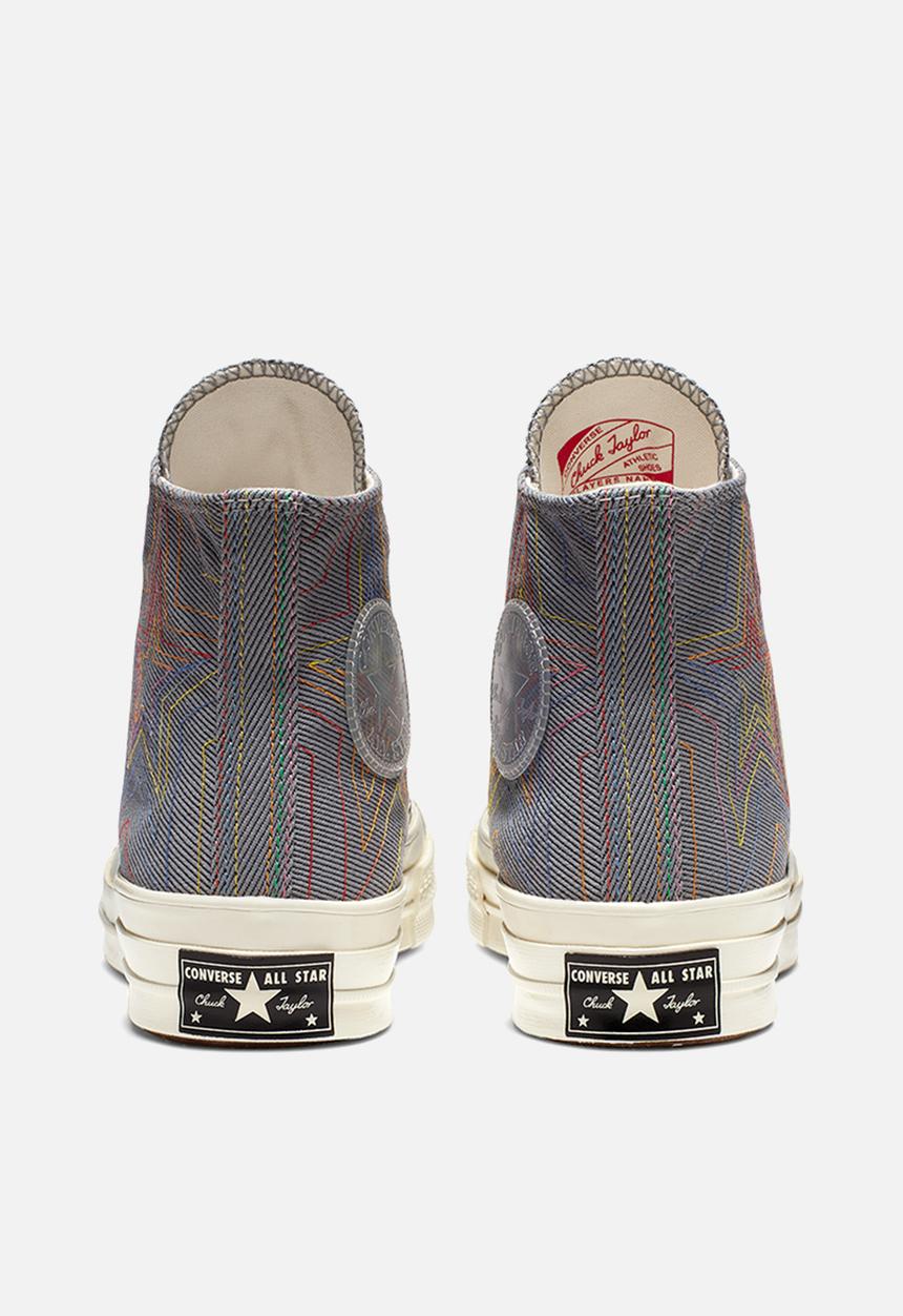 Converse - Chuck 70 rainbow - black/cool grey/egret