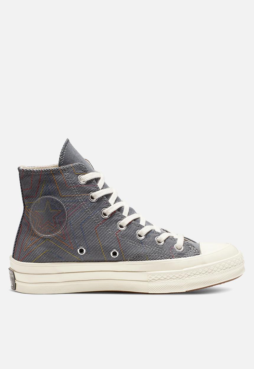 Converse - Chuck 70 rainbow - black/cool grey/egret