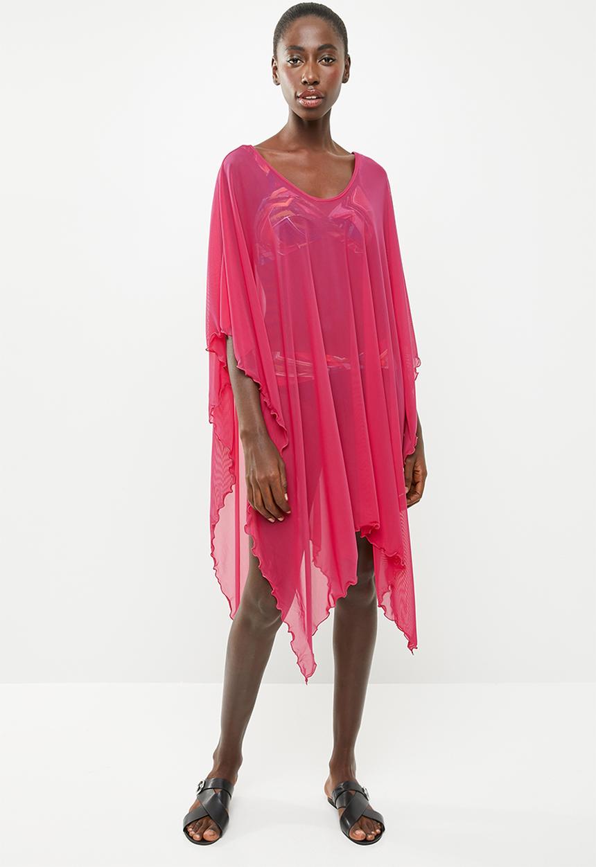 Sun Love - Longer length kimono dress - pink