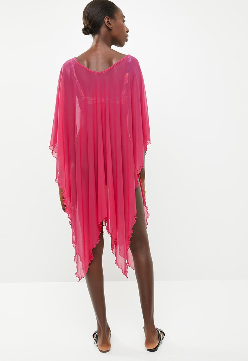 Sun Love - Longer length kimono dress - pink