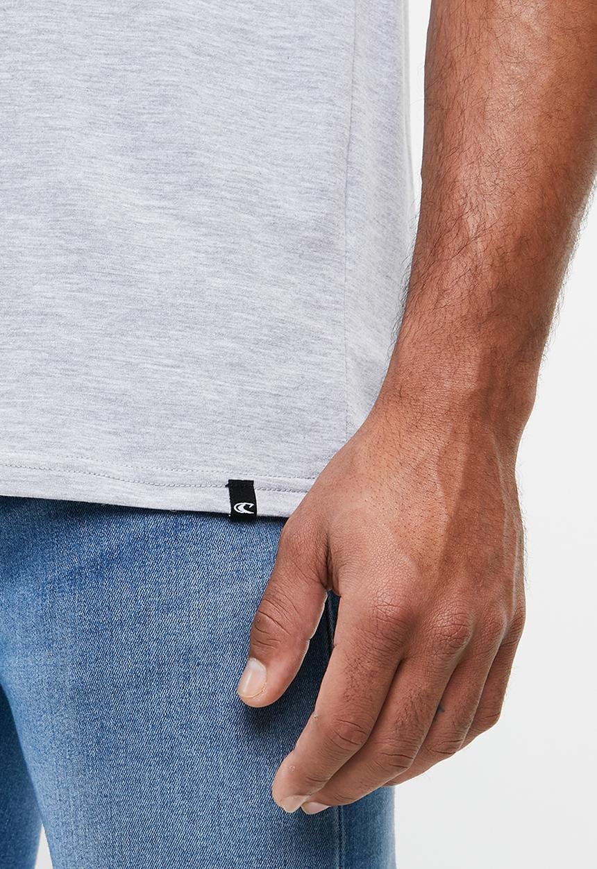 O'Neill - Shredded short sleeve tee - grey