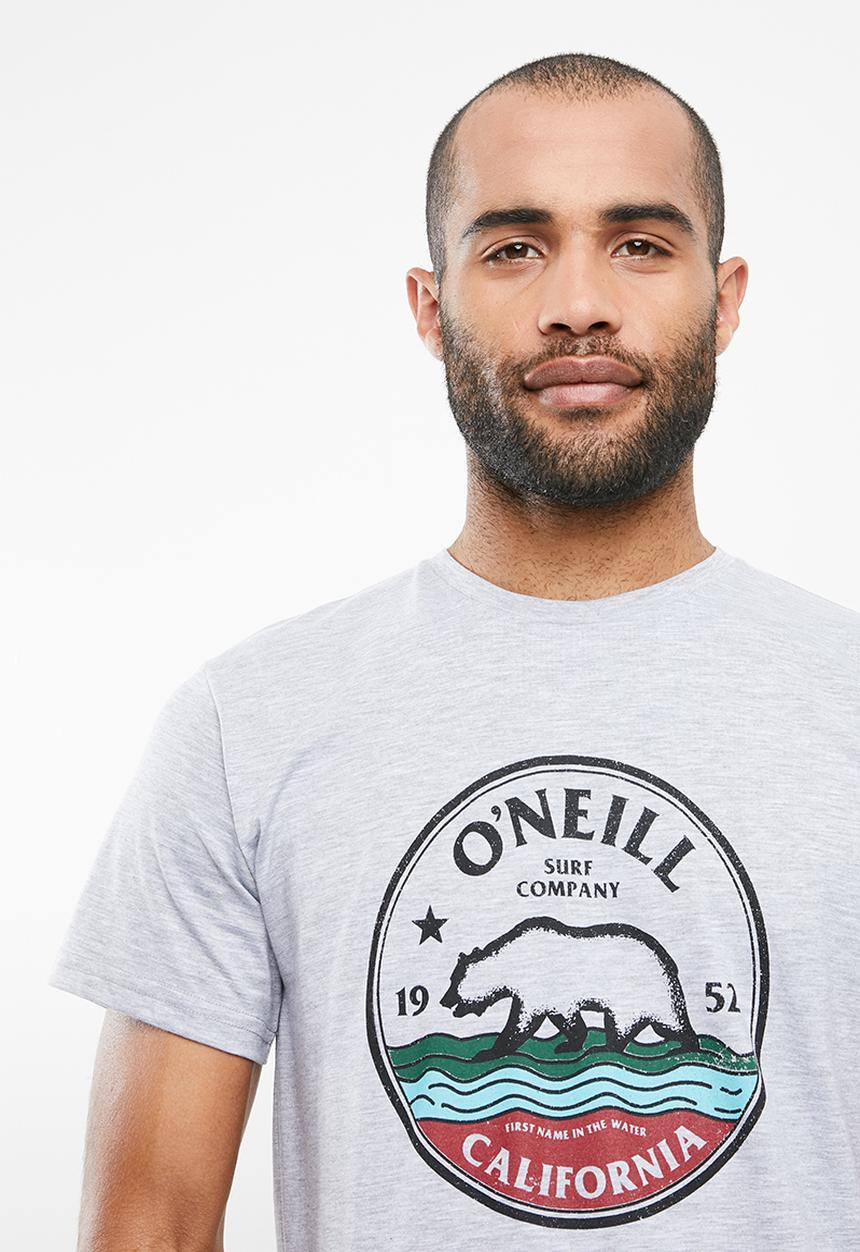 O'Neill - Sunshine & waves short sleeve tee - grey